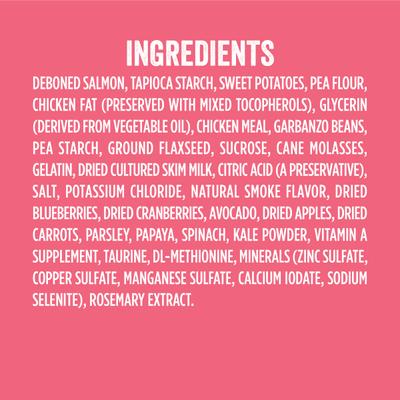 Salmon & Sweet Potato Recipe Grain-Free Jerky Dog Treats, 24-oz pouch