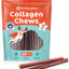 USA Beef Collagen Chews Extra Thin Jerky Dog Treats, 60 count, 15-oz bag