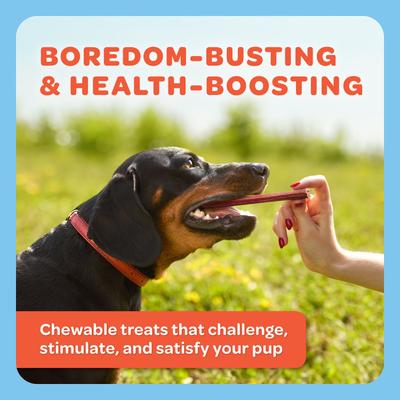 USA Beef Collagen Chews Extra Thin Jerky Dog Treats, 60 count, 15-oz bag