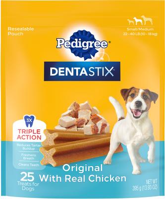 Dentastix Original Small/Medium Dental Dog Treats, 90 count