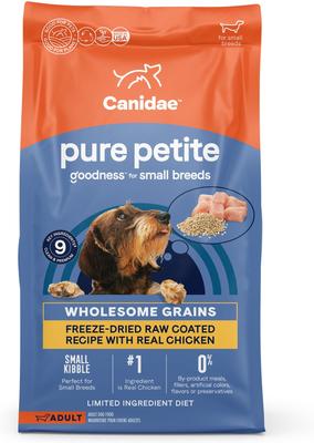Pure Petite Premium Recipe Chicken & Wholesome Grains Dry Dog Food, 10-lb bag