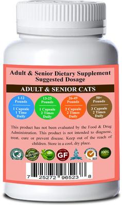 SOOTHED & SERENE* - All Systems Anxiety, Calming & Stress Support* Cat Supplement, 90 count