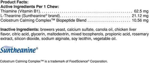 Calming Dog Chews for Medium & Large Dogs, 30 count