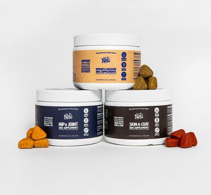 Skin & Coat Dog Supplement, 6.3-oz bottle