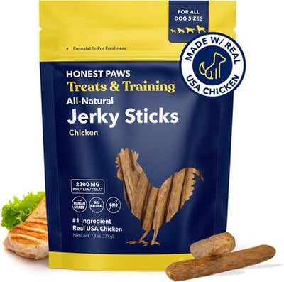 Jerky Sticks Chicken Flavor Grain-Free Jerky Dog Treats, 7.8-oz bag