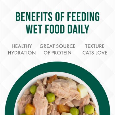 Truluxe Mediterranean Harvest Tuna & Veggies in Gravy Grain-Free Wet Cat Food, 3-oz, case of 24