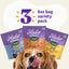 Plant-Based Variety Pack Dog Treats, 3 count