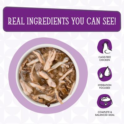 Cats in the Kitchen Love Me Tender Chicken & Duck Recipe Grain-Free Cat Food Pouches, 3-oz pouch, case of 12