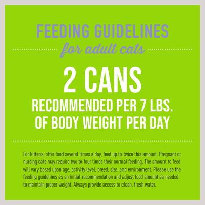 Luau Ahi Tuna & Mackerel Pate Wet Cat Food, 2.8-oz can, case of 12