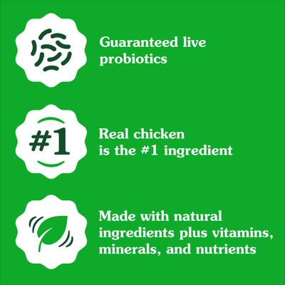 Alimento seco para Perros Adultos, Alto contenido Proteico de Pollo Real y Arroz