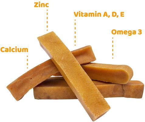 Yak Chew Dog Treats, 2-lb bag