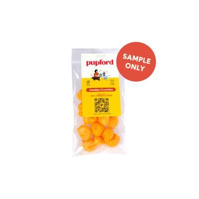 Cheddar Crunchies Human-Grade Limited Ingredient Cheddar Cheese Flavored Crunchy Dog Treats, 0.75-oz bag