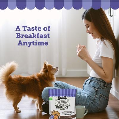 Cinnamutt Roll Crunch Dog Treats, 25-oz bag