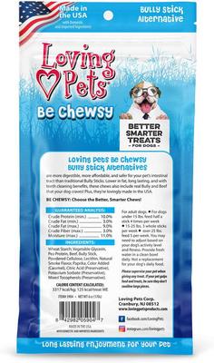 Be Chewsy 6-in Dog Bully Stick Treat, 6-oz bag, 5 count