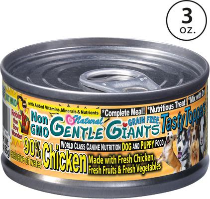 Non-GMO Grain-Free 90% Beef Wet Dog Food, 13-oz can, case of 12