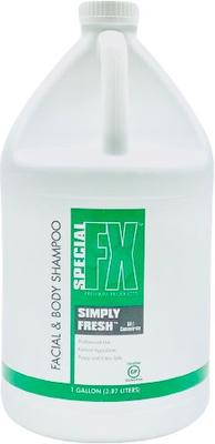 Simply Fresh Facial & Body Dog, Cat, Horse, & Small Pet Shampoo 50:1, 1-gal bottle