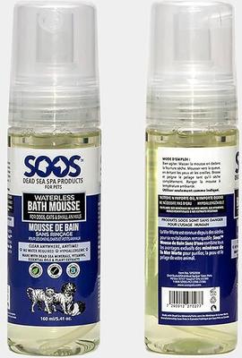 Waterless Pet Bath Mousse, 5.4-fl oz bottle
