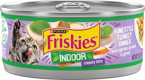 Indoor Homestyle Turkey Dinner Canned Cat Food, 5.5-oz, case of 24