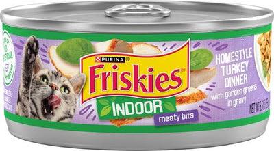 Indoor Homestyle Turkey Dinner Canned Cat Food, 5.5-oz, case of 24