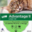 Bundle: Advantage II Flea Spot Treatment, over 9-lbs + Elanco Tapeworm Cat De-Wormer