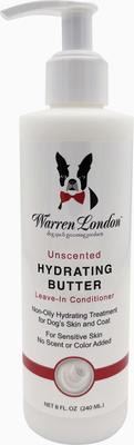 Unscented Hydrating Butter Leave In Dog Conditioner, 8-fl oz bottle