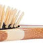 The Green Pet Oval Brush, Bamboo-Stiped Finish, Large