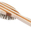 The Green Pet Oval Brush, Bamboo-Stiped Finish, Large
