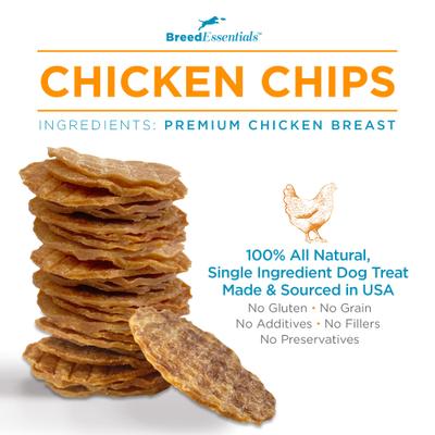 Siberian Husky Chicken Chips Grain-Free Dog Treats, 5.5-oz can