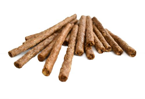 5-inch Rawhide Munchy Peanut Butter Flavor Dental Dog Chews, 100 count