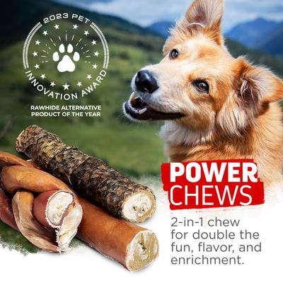 6-inch Power Bully Stick Dog Treats, 25 count