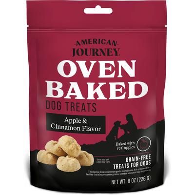 Galletas crujientes horneadas sin cereales con receta de mantequilla de maní para perros, bolsa de 8 oz