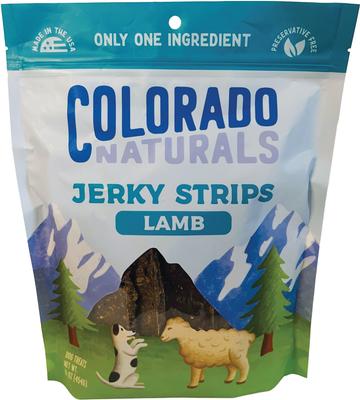 Lamb Jerky Dog Treats, 16-oz bag