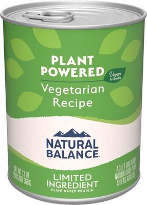 Vegetarian Formula Canned Dog Food, 13-oz, case of 12