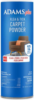 Flea & Tick Carpet Powder, 16-oz bottle