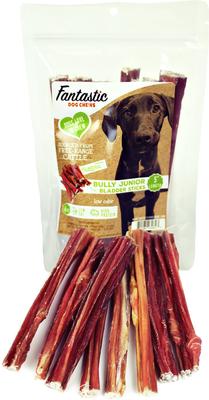 Palitos masticables para perros Bully Junior Bladder Sticks de 5", bolsa de 6 oz