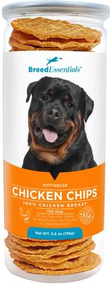 Rottweiler Chicken Chips Grain-Free Dog Treats, 5.5-oz can