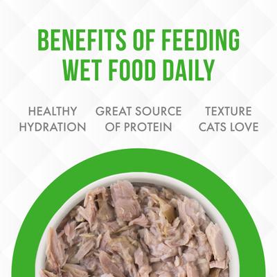 Truluxe Kawa Booty con atún Kawakawa en salsa, alimento enlatado sin cereales para gatos, 3 oz, caja de 24