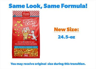 Plus Chicken & Cheddar Cheese Dog Treats, 24.5-oz bag