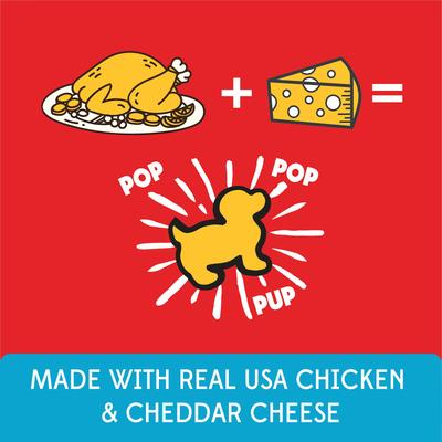 Plus Chicken & Cheddar Cheese Dog Treats, 24.5-oz bag