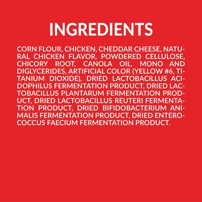 Plus Chicken & Cheddar Cheese Dog Treats, 24.5-oz bag