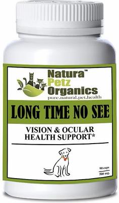 LONG TIME NO SEE MEAL TOPPER* Vision & Ocular Health Support* Dog Supplement, 4-oz jar