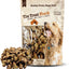 Single Ingredient Chicken Hearts Freeze-Dried Dog & Cat Treats, 4-oz bag