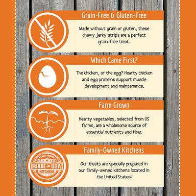 Heidi's Jerky Sticks Grain-Free Dog Treats, 25-oz bag