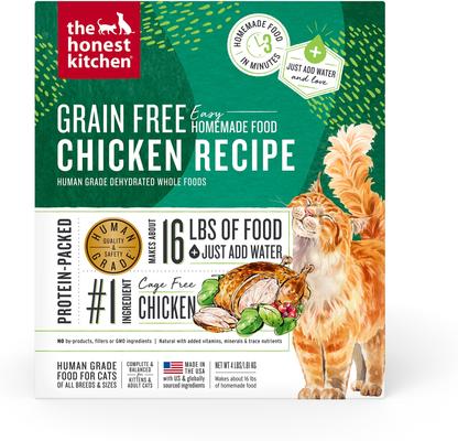 Grain-Free Turkey Dehydrated Cat Food, 10-oz, 4-lb bag, bundle of 2