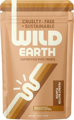 Snacks crujientes de proteína para perros con sabor a mantequilla de cacahuete y koji, bolsa de 5 oz