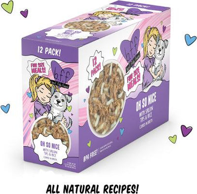 Best Fido Friend Fun Size Meals Oh So Nice Wet Dog Food, 2.75-oz cup, case of 12