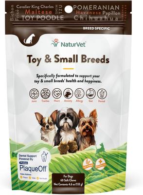 Breed Specific Toy & Small Breeds Supplement for Dogs, 60 count