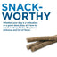 Snap Sticks Natural Crunchy Treats, 25 count