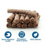Snap Sticks Natural Crunchy Treats, 25 count