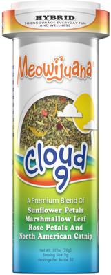 Cloud 9 Sunflower Petal, Rose Petal & Marshmallow Leaf Blend Catnip, 26-g bottle
